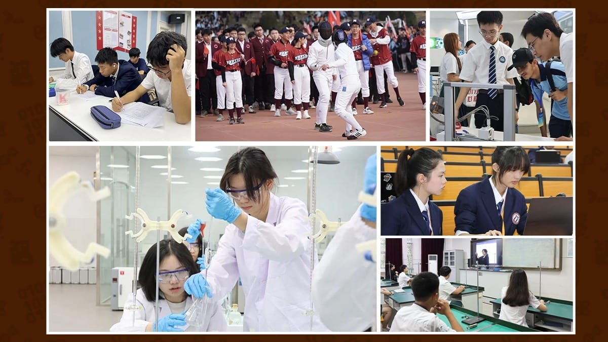 Nanning No.2 High School International Division academics, sports, and science labs