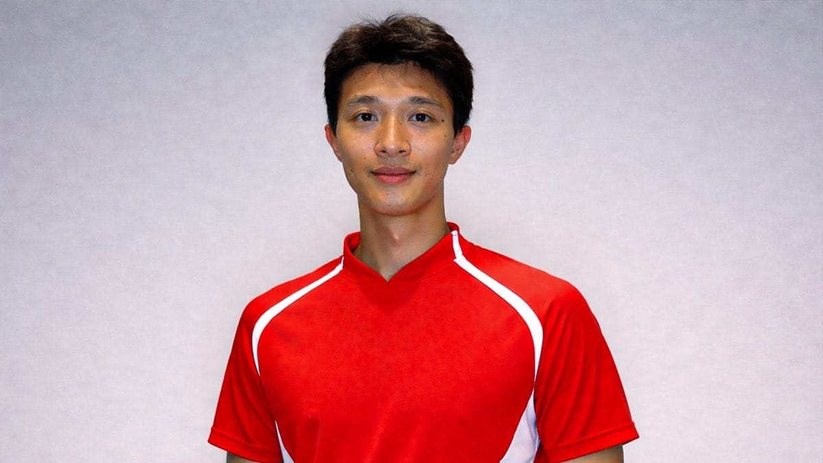 Wu Ruiting who trained at Dongguan Sports School