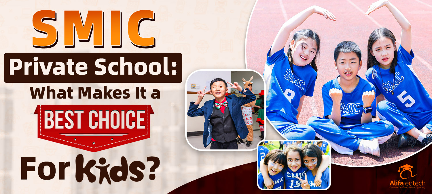 Smiling children in SMIC school uniforms showcase why it's the best choice.
